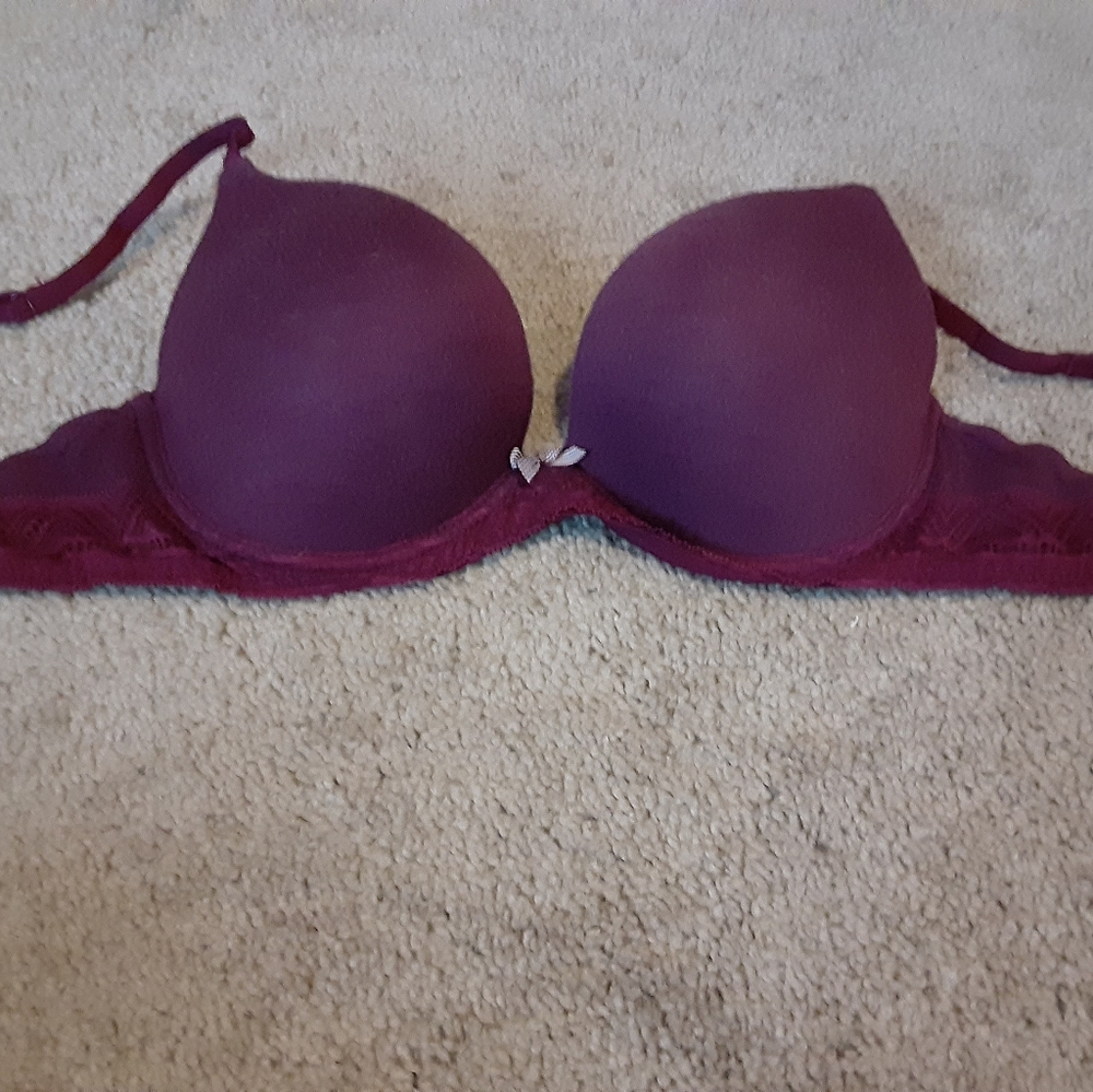 Tommy Hilfiger Purple Padded Bra 34D